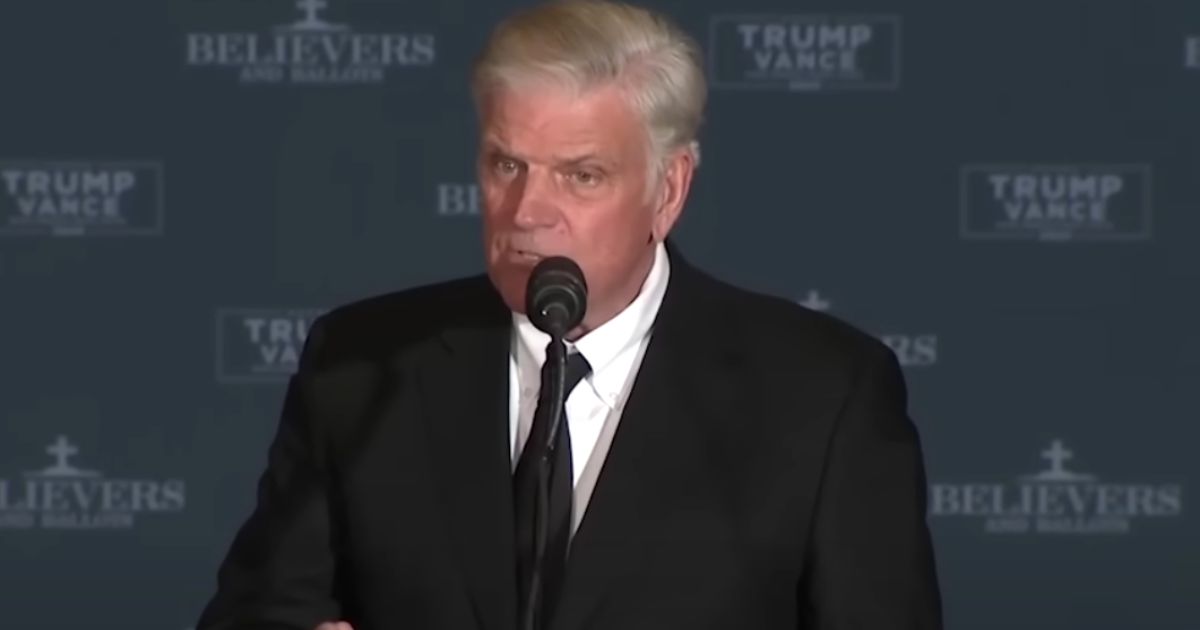 Franklin Graham Delivers Crucial Election Message at Trump Event: 'The Only Hope for This Country Is God'