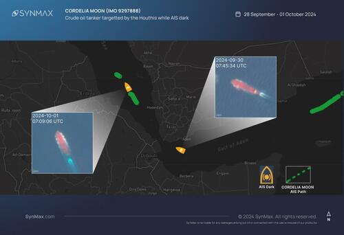 Dramatic Footage Shows Tanker Blown Up In Critical Maritime Chokepoint As Disasters Mount For Biden-Harris