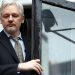 Julian Assange makes first public appearance following release from prison