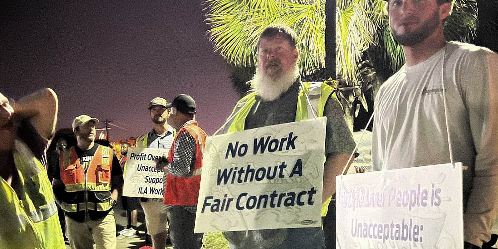 It Begins: US Port Strikes Erupt, First Shutdown in 50 Years Sparks Fears of Supply Chain Crisis