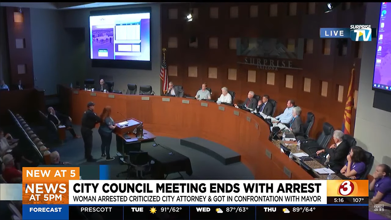 Judge Tosses ‘Objectively Outrageous’ Charge Against Arizona Mom Arrested For Speaking At City Meeting