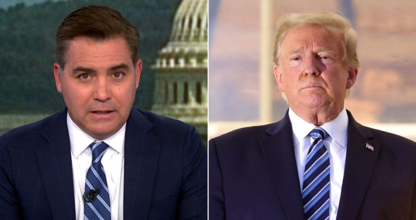 CNN Cuts Live Feed To Trump Address Before To Avoid Embarrassing Harris