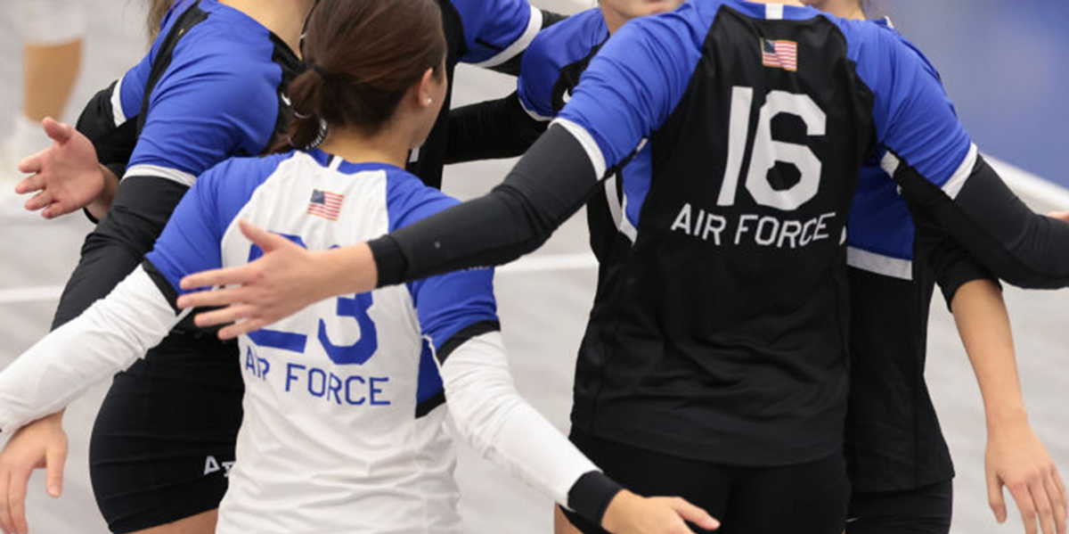 Air Force Academy forces fan to cover pro-women shirt at women’s volleyball game featuring controversial transgender player