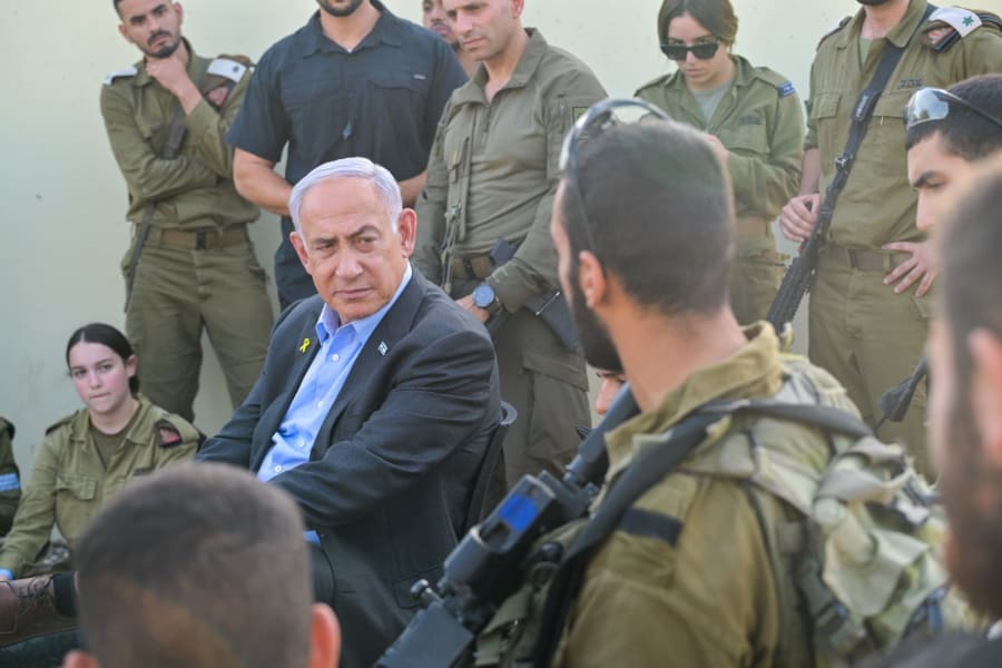 Israel will ‘hit Hezbollah mercilessly in all parts of Lebanon,’ PM Netanyahu says during visit to IDF training base struck by deadly drone