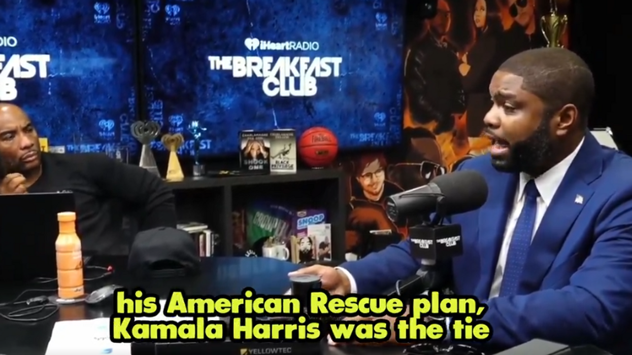 Byron Donalds brings receipts, SHOCKS "The Breakfast Club" that Kamala cause the inflation crisis