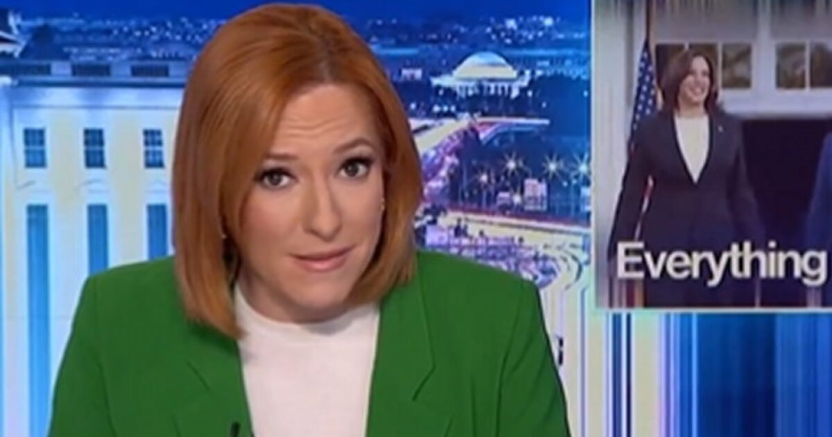 Former Biden Spox Jen Psaki Now Basically Begging George W. Bush and Mitt Romney to Endorse Kamala Harris (VIDEO)