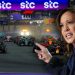 Kamala Harris Awkwardly Attempts To Nail Down F1 Fan Vote