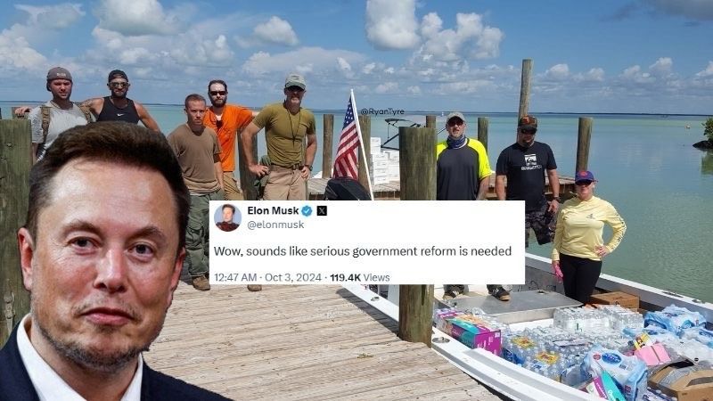 Elon Musk says 'serious reforms' are needed after federal govt allegedly blocks American citizens from helping hurricane victims