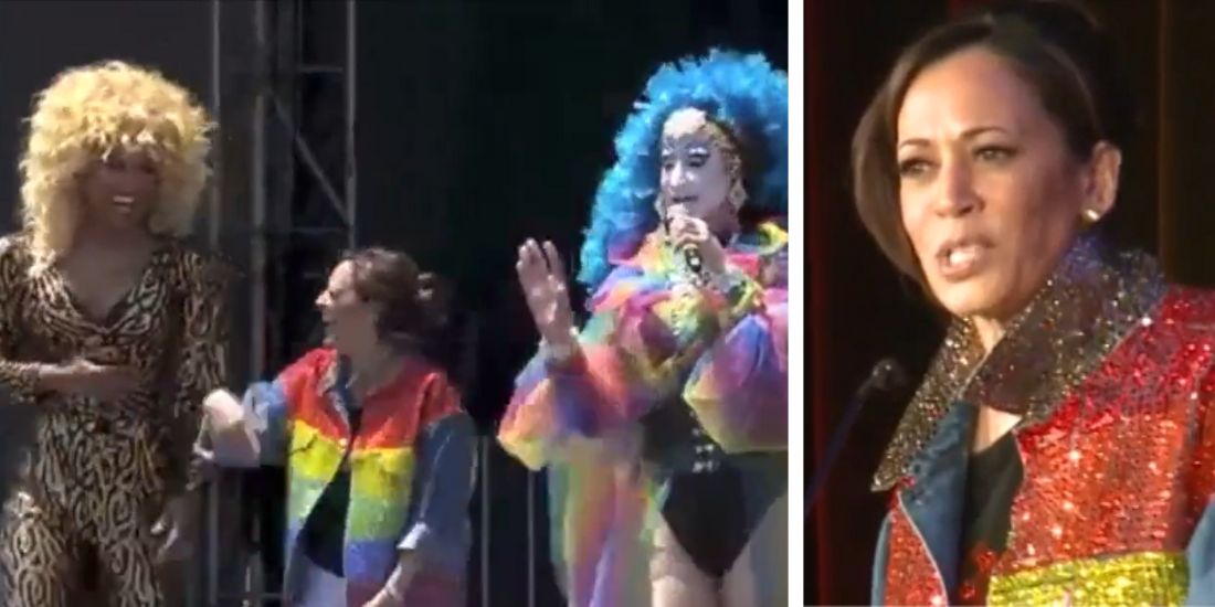 REVEALED: Kamala Harris posed for pics, celebrated San Francisco Pride with Catholic-mocking drag queen from Sisters of Perpetual Indulgence