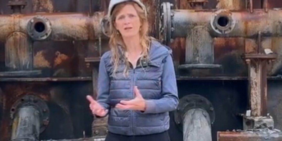 Biden Admin’s Samantha Power Explains How Americans Are Keeping the Lights on in Ukraine While Millions of Americans Still Have No Power