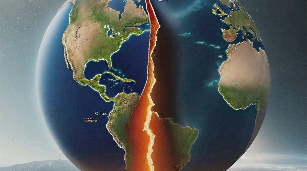 Earth’s continental crust in America and China is breaking apart