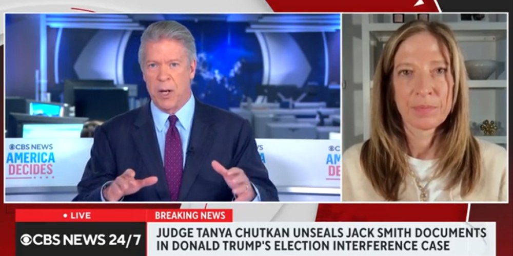 CBS News Legal Contributor Says It’s Not “Far-Fetched” to Argue That Jack Smith’s Hit Piece Breaches Trump’s Right to a “Fair Trial”