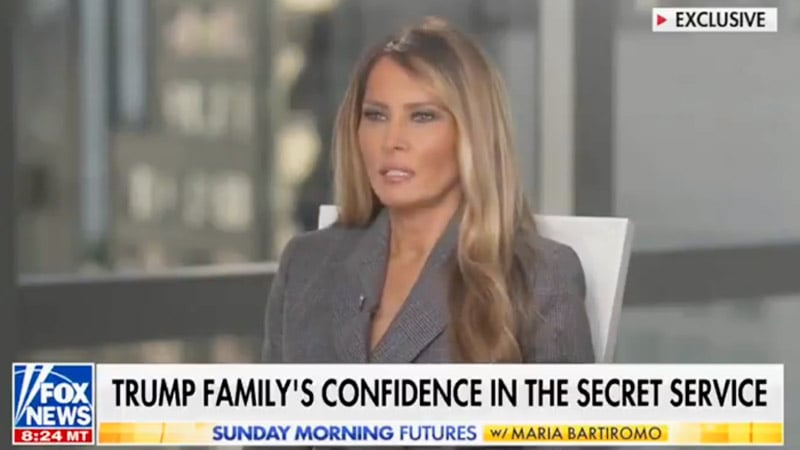 Melania Trump Says She Doesn’t Trust Secret Service at ‘Top-Level’ to Protect Husband