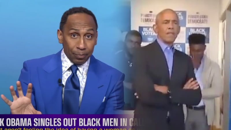 Stephen A. Smith Blasts Obama for Attempting to Shame Black Men into Voting for Kamala