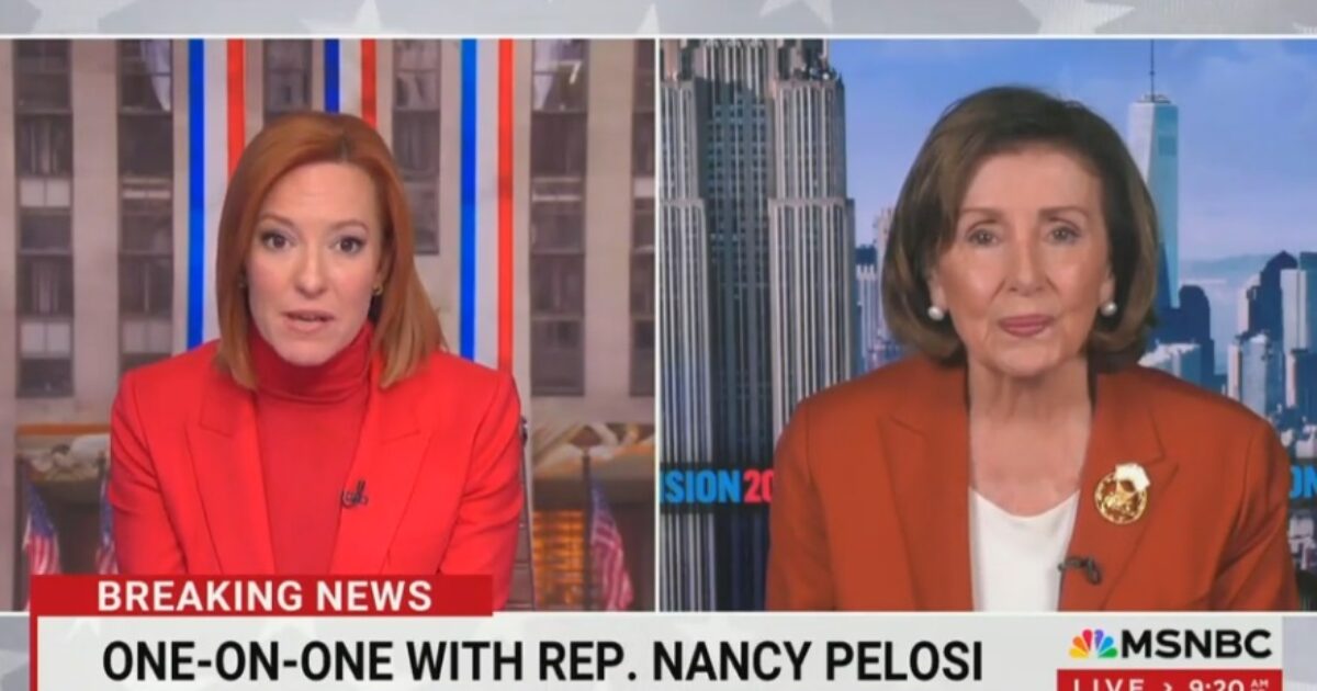 Pelosi Stumbles Over Her Slurred Words While Accusing Trump of Suffering From ‘Cognitive Degeneration’ (VIDEO)