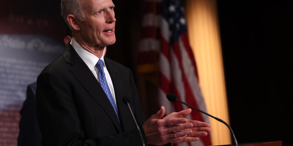 Conservatives rally for Rick Scott in bid to shake up Senate leadership