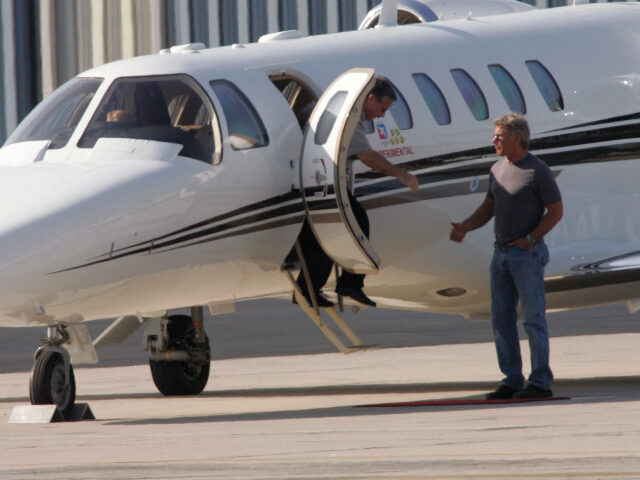 Climate Doomer Harrison Ford Seen Disembarking Private Jet in LA After Promoting Climate Change Activism