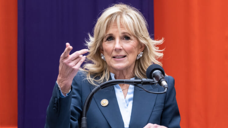 Jill Biden Says Latinos Are Diverse as ‘Breakfast Tacos’