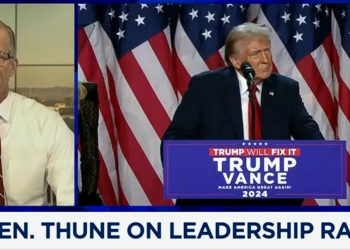 Senator John Thune Requests President Trump “Stay Out of” the Senate Majority Leader Decision