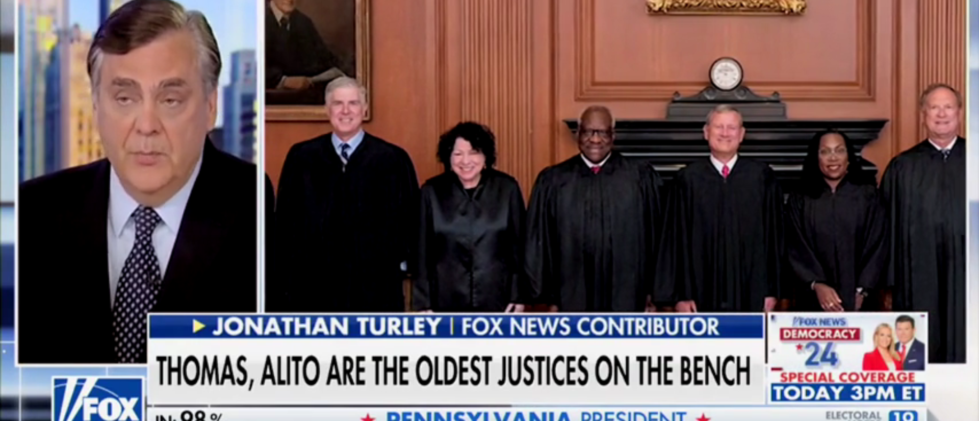 Jonathan Turley Previews What Supreme Court Might Look Like After Trump Finishes Second Term