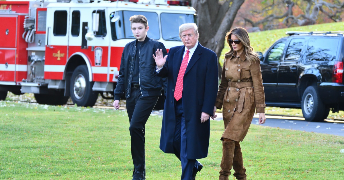 Barron Trump was instrumental in helping Donald Trump win in a landslide