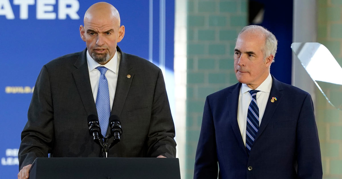 Democrat Senators Casey & Fetterman Come Out as ‘Election Deniers’ after McCormick Flips Pennsylvania Seat for GOP