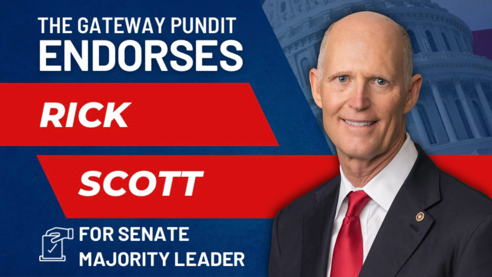 Senator Rick Scott Is the Obvious Choice for Senate Majority Leader – Here’s Why He’s Better than the War-Pigs Thune and Cornyn