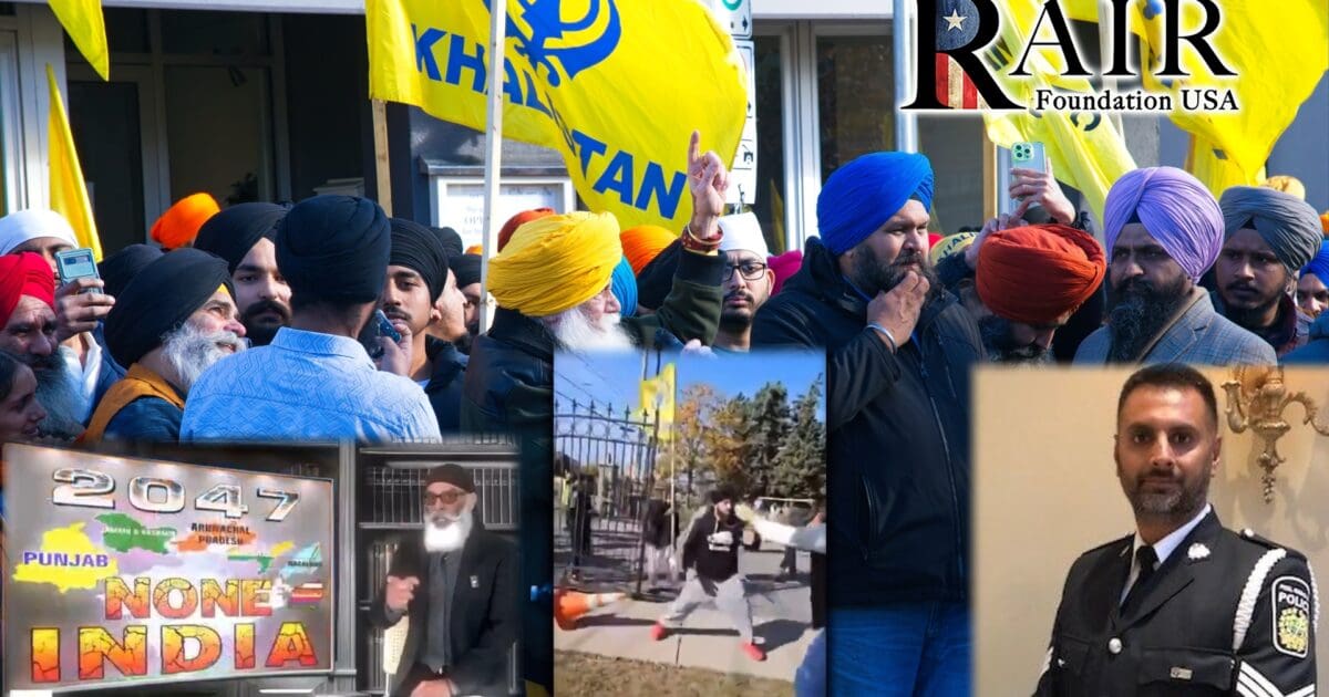 Temple Attacks, Police Involvement, and Radical Influence: Canadian Hindu Community Under Siege Amid Rising Pro-Khalistani Extremism (Video)