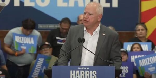 Tim Walz claims Trump will 'overturn the Constitution,' become a 'dictator'