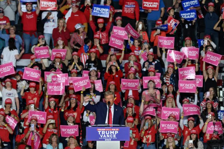 Ladies in red swung the vote: Trump beat Harris ‘with the largest female demographic’