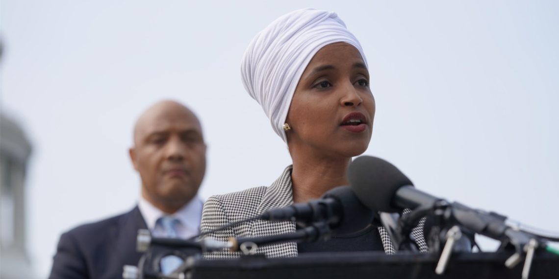 Ilhan Omar uses profanity when confronted by pro-Israel protestors