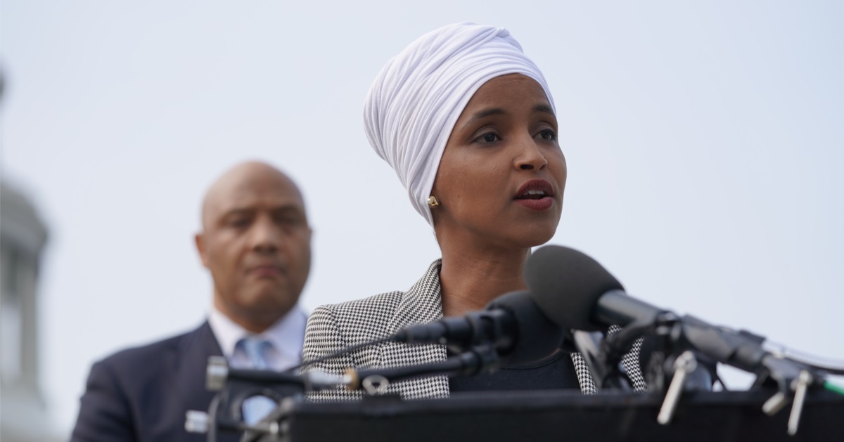 Ilhan Omar uses profanity when confronted by pro-Israel protestors