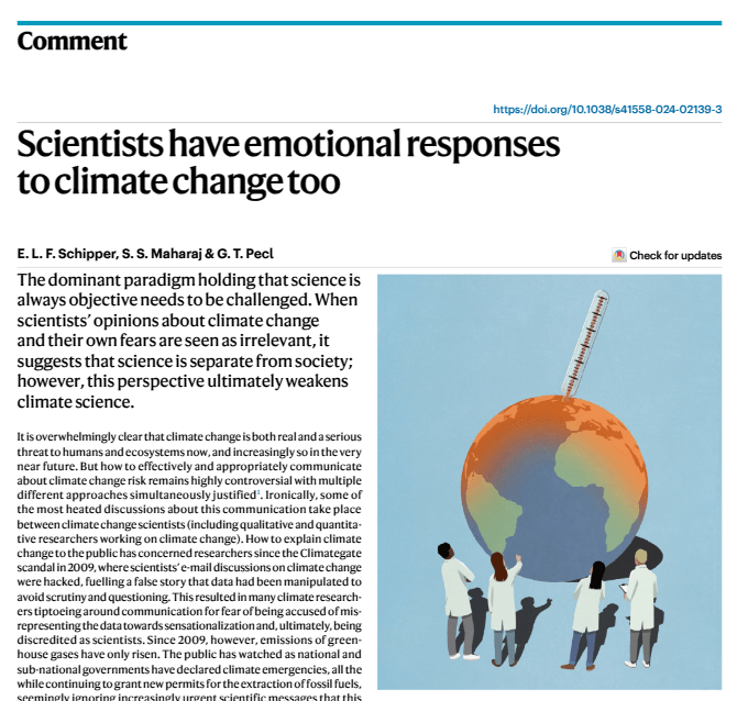 The Oppressed Scientist: When Emotions Replace Objectivity in Climate Research