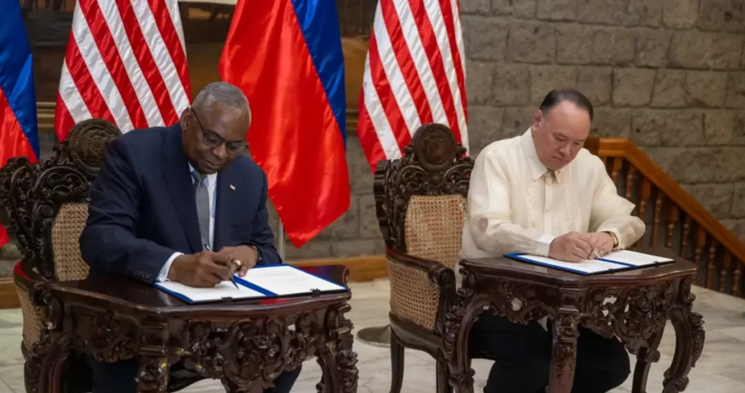 US, Philippines Sign New Military Intelligence-Sharing Agreement