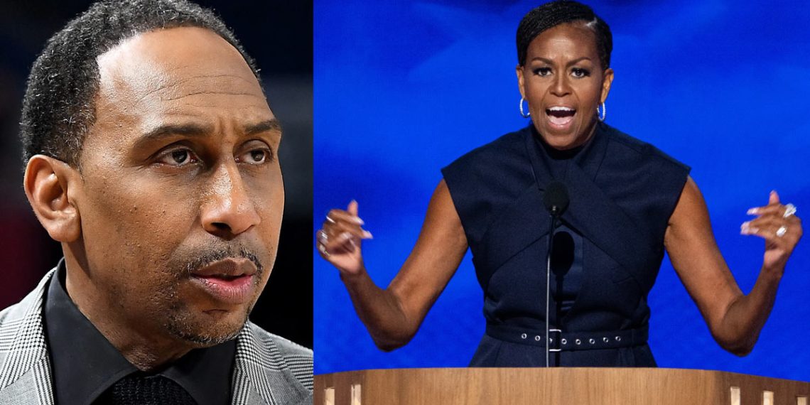 Stephen A Smith Accuses Michelle Obama of Pushing Voters Away