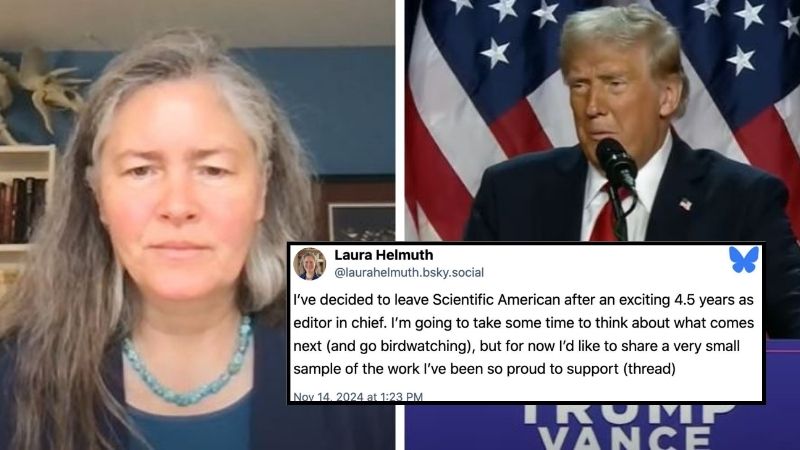 BREAKING: Scientific American editor-in-chief resigns under pressure after calling voters 'fascists,' 'bigots'