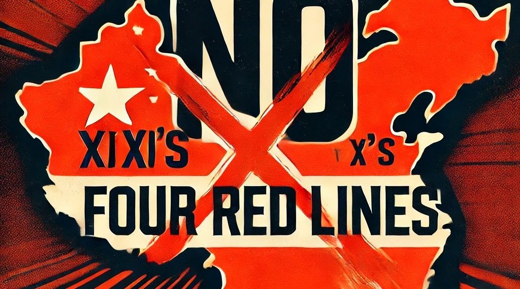 Just Say No to Xi’s “Four Red Lines”
