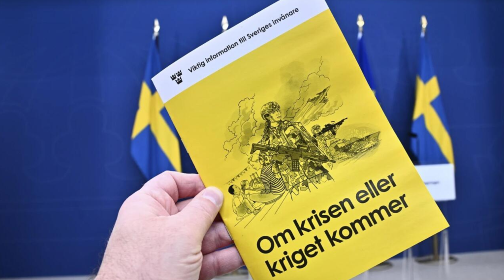 Millions Of Swedes Receive ‘How To Survive War’ Booklet From Government