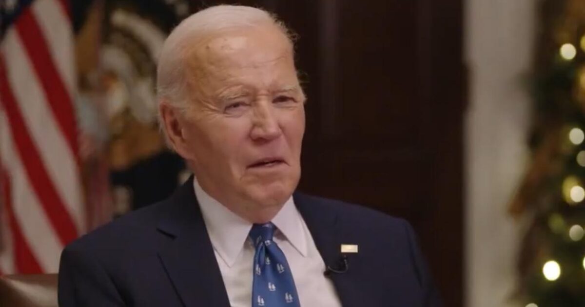 Biden Says There’s Not a Single Thing He Regrets About His Disastrous Presidency (VIDEO)