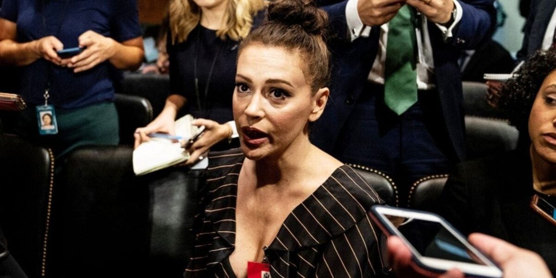 Hollywood Snowflake Alyssa Milano Finally Leaves 𝕏