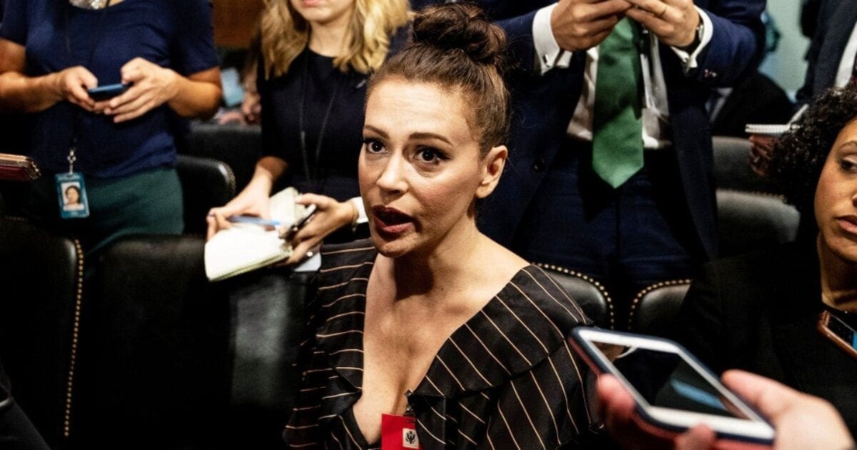 Hollywood Snowflake Alyssa Milano Finally Leaves 𝕏