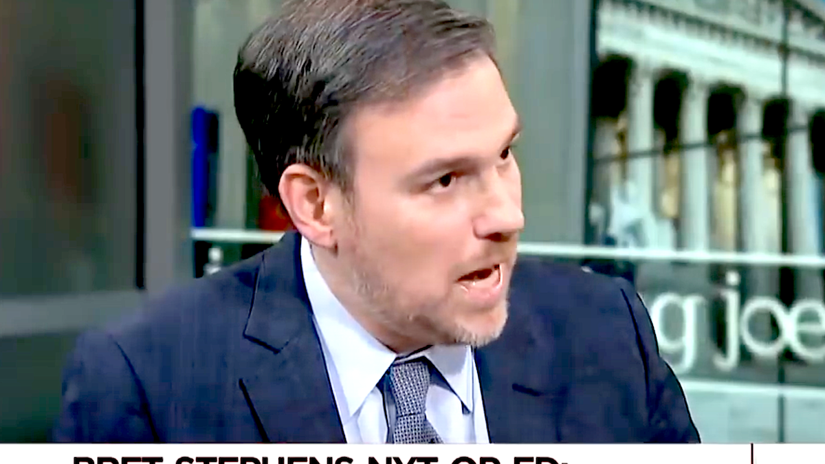 NYT’s Bret Stephens, Hoping To Stay Relevant, Is Ready To Leave ‘Never Trump.’ It’s Too Late