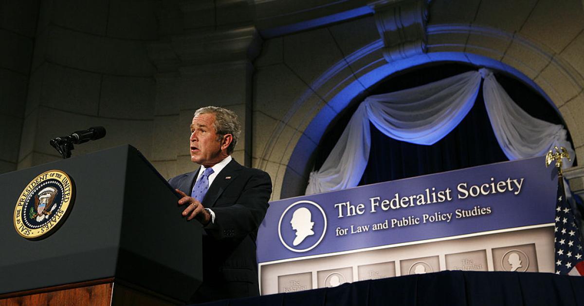 Federalist Society picks only its second president after more than 40 years in existence