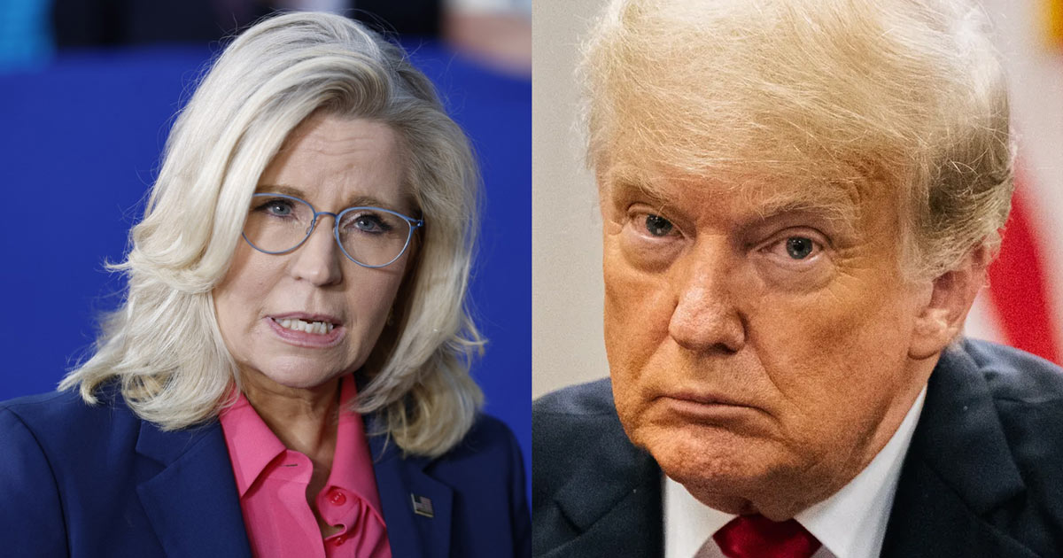 Trump: Liz Cheney ‘In a Lot of Trouble’ over Misconduct on Jan 6 Committee