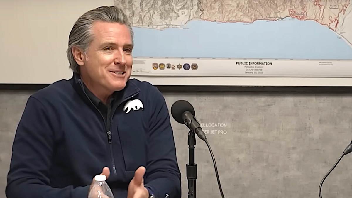 Gavin Newsom Says Nothing Is His Fault As California Burns