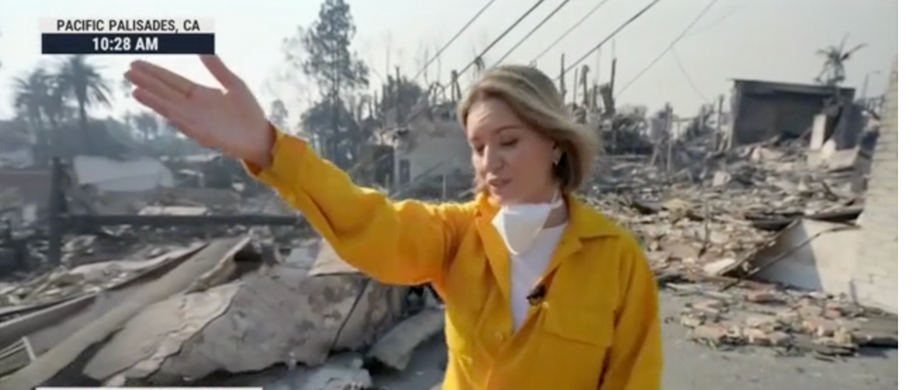 MSNBC Host Shares Gut-Wrenching Stories As She Tours Her Childhood Neighborhood Destroyed By LA Wildfires