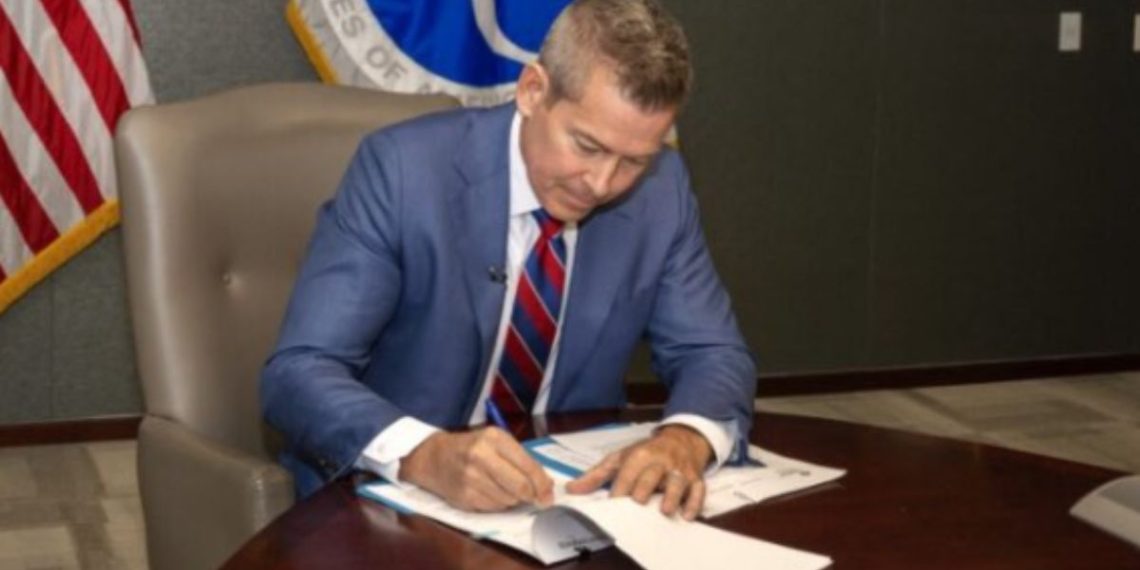 Trump's New Transportation Secretary Takes a Sledgehammer to Biden's 'De Facto EV Mandate' As His First Act in Office