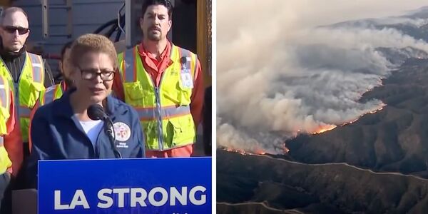 'Completely irresponsible': Los Angelinos protest in front of Mayor Karen Bass' home after failed fire response