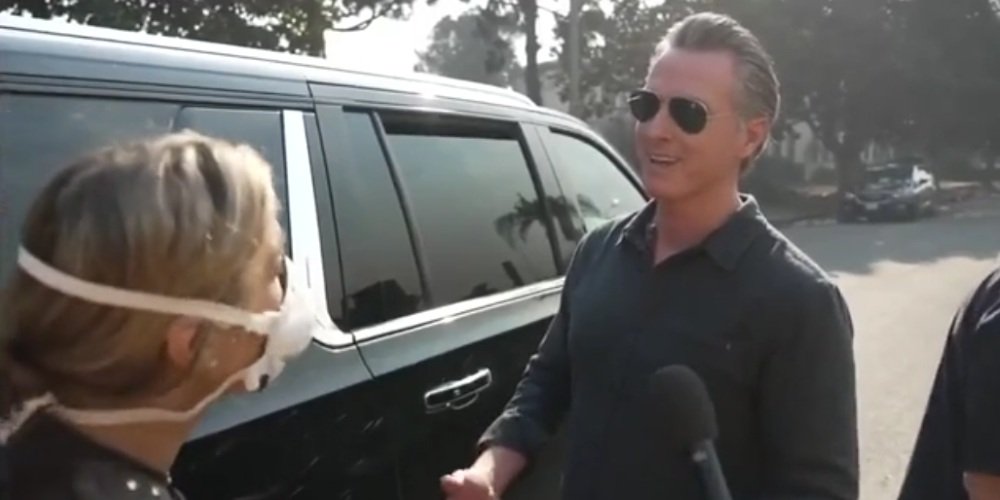 “I Don’t Believe It!”: Emotional Mother Confronts Gruesome Newsom on His Response to the Wildfires