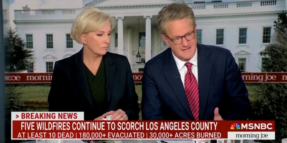 Joe Scarborough Says Gruesome Newsom’s “Complete Failure of Government” Allowed for the L.A. “Hellscape”